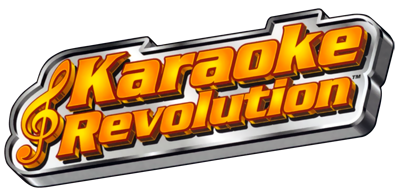 Karaoke Revolution logo for Playstation 2